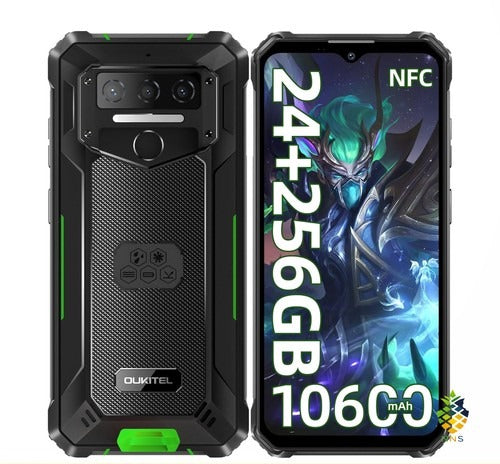 Oukitel WP23 Plus Rugged Smartphone 24GB 256GB 10600mAh 6.52in IP68 Waterproof