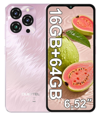 OUKITEL C3 Smartphone 16GB+128GB 6.52" 5000mAh 13MP Android 14 4G Dual SIM UK
