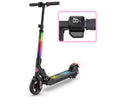 EVERCROSS EV06C Pink Kids Electric Scooter Ages 6-12 Foldable LED 15km/h 6.5in