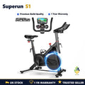 Superun S1 Exercise Bike 32 Level Magnetic Resistance Indoor 300 LBS Weight MAX