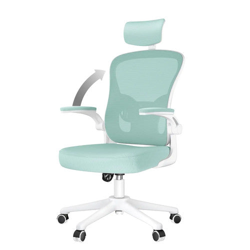 GartistGO Office Desk Chair High Back Ergonomic Computer Chair Black Pink Gray