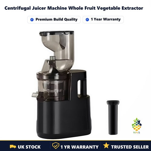Centrifugal Juicer Machine Whole Fruit Vegetable Extractor Stainless Steel UK
