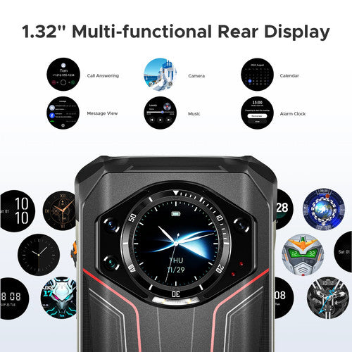 DOOGEE S119 Rugged Phone 6.72inch 32GB 512GB 100MP NFC 10200mAh UK