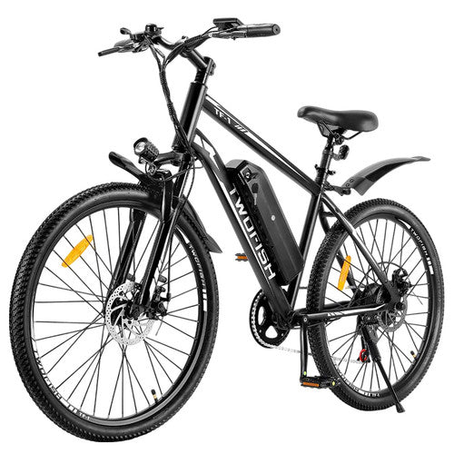 TWOFISH TF-1 Electric Bike 250W 36V 15Ah 26" City Commuter 100km Disc Brakes UK
