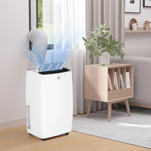 HOMCOM Portable 12000BTU Extra Cool Mobile Air Conditioner 24H Timer AC UK
