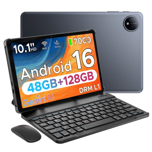 NNS P10 10.1in Android Tablet 8GB 128GB 90Hz 7000mAh HD IPS 2.5D UK
