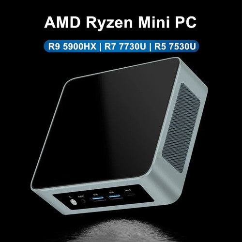 TOPC Mini PC AMD Ryzen 7 5800U 32GB 1TB NVMe SSD Win11 Pro Triple 4K Wifi BT UK