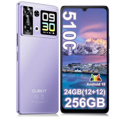 Cubot P90 Android Smartphone 24GB RAM 256GB ROM 6.88 120Hz 64MP NFC 1640*720