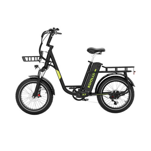 KOOLUX X7 Electric Bike 36V 250W 20" Commuter City Cruiser Long Range e Bike UK