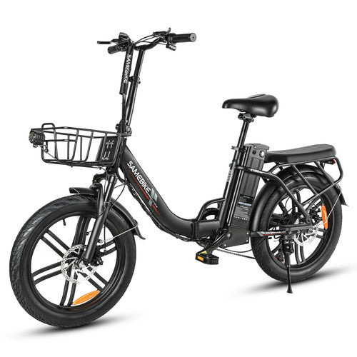 SAMEBIKE CY20PRO 26inch Folding E Bike 36V 15.6Ah Long Range City Cruiser UK