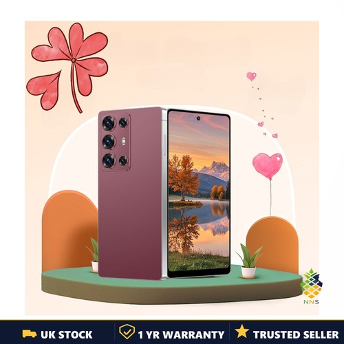 Smartphone 6.8in 4GB 64GB 13MP Fingerprint Face Unlock Android 4G Unlocked UK