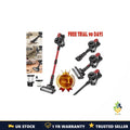 860W 6-in-1 Cordless Vacuum Cleaner 45kPa Pet Hair HEPA LED 3000mAh Handheld UK