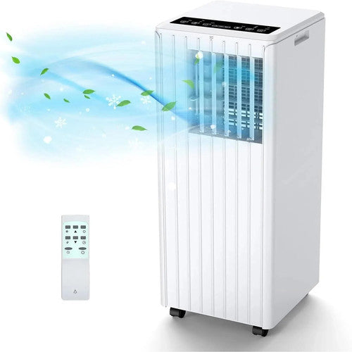 HiMISS Portable Air Conditioner 7000 Btu AC Cooling Dehumidifying Fan Remote
