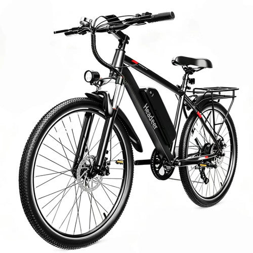 HEADEER BK1350 Electric Bike 250W 48V 15Ah 26" City Commuter E-Bike Rear Rack