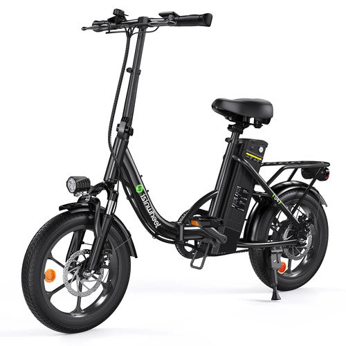 iSinwheel U4 Folding Electric Bike 250W 36V 16" E-Bike 25kmh 70km Range Commuter