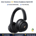 Anker Soundcore Q30 Noise Cancelling Headphones Hybrid ANC Bluetooth Over-Ear