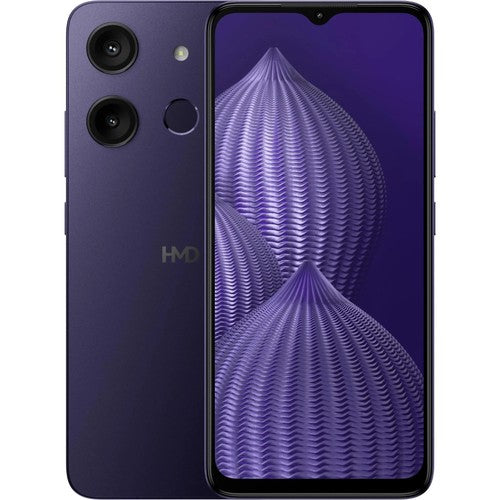 HMD Aura 4G Smartphone 64GB Dual SIM Unlocked Android Indigo Black UK