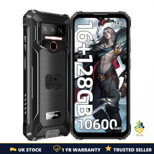 Oukitel WP23 Plus Rugged Smartphone 16GB 128GB 10600mAh 6.52in IP68 Waterproof