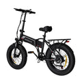 KOOLUX BK10SS Folding Electric Bike 20 Inch 250W 48V 13Ah Battery UK Lithium - Black