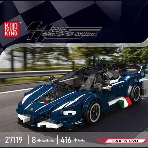 Mould King 27119 FXX-K EVO Supercar Building Blocks 416PCS ABS Fun Gift DIY Kids