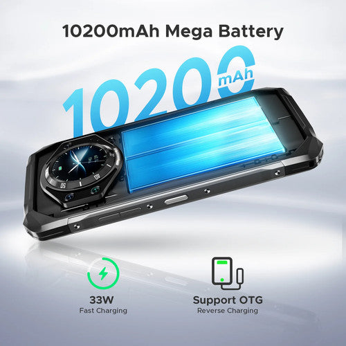 DOOGEE S119 Rugged Phone 6.72inch 32GB 512GB 100MP NFC 10200mAh UK