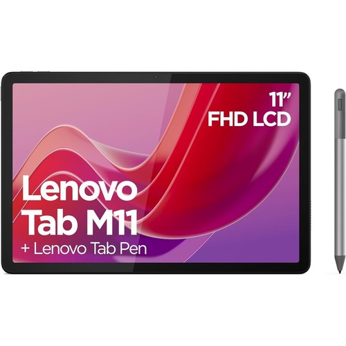 Lenovo Tab M11 Android Tablet 11 Inch Full HD 4GB 128GB WiFi + Tab Pen Grey UK