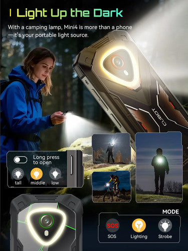 Cubot KingKong MINI4 Android Smartphone 4.7inch 90Hz 4700mAh 6GB+10GB 128GB NFC