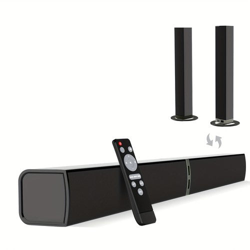 Soundbar with Subwoofer 60W/120W Wireless 5.0 ARC OPT AUX Home Theater UK