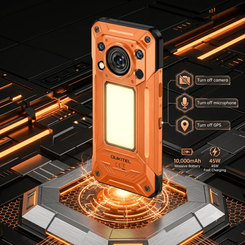 Oukitel WP500 Rugged Smartphone 6.8in 12GB 1TB 10000mAh 45W 108MP Thermal NFC