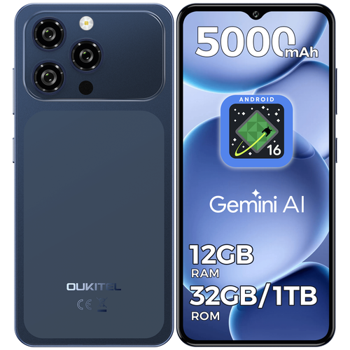 Oukitel C17 Smartphone 6.52in 12GB 32GB 5000mAh 13MP Dual SIM 4G Unlocked UK