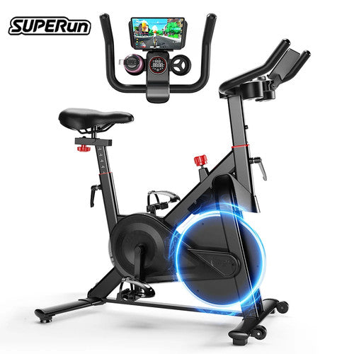 Superun S1 Exercise Bike 32 Level Magnetic Resistance Indoor 300 LBS Weight MAX