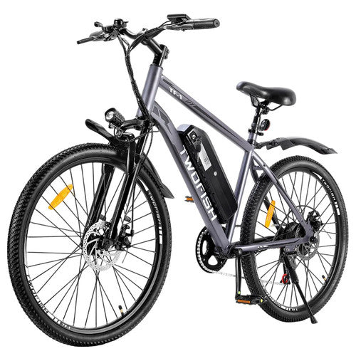 TWOFISH TF-1 Electric Bike 250W 36V 15Ah 26" City Commuter 100km Disc Brakes UK