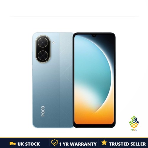Xiaomi POCO C71 4G Smartphone 3GB 64GB 6.88in 120Hz 5200mAh Blue Unlocked UK