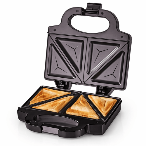 750W Sandwich Toaster Maker Double-Sided Grill Non-Stick Vertical Storage UK