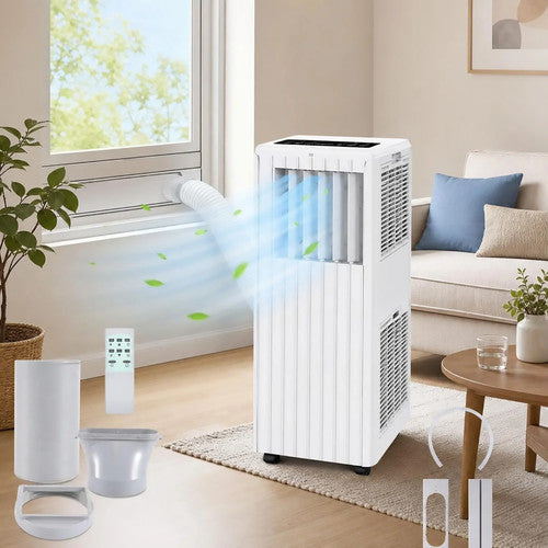 NNS Adoolla 7000 BTU Portable Air Conditioner 3in1 Cooling Dehumidifier Fan UK