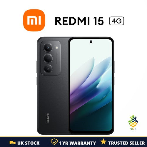 Xiaomi Redmi 15 4G 6GB 128GB 6.9in 144Hz 7000mAh Snapdragon 685 Unlocked UK