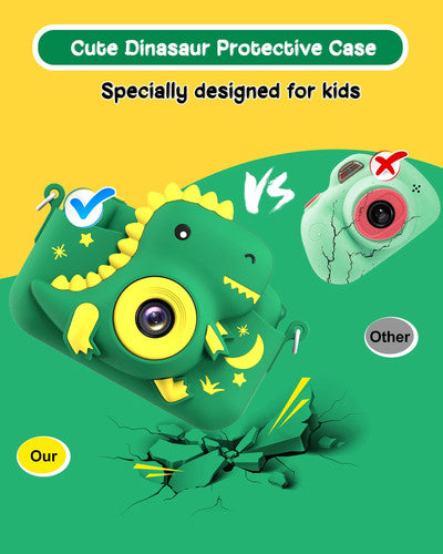 DIAMOOKY X9 2inch Kids Digital Camera 20MP 1080P Toy Camera Rubber Unisex Gift