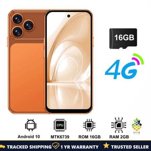 SERVO Android 10 4G LTE 4.5inch Dual SIM 2GB RAM 16GB ROM Fast Smartphone