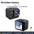 Viran V8 Action Camera 5K30FPS FHD Waterproof Sport Cam Remote Control WiFi