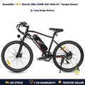 Samebike EBE2 Electric Bike 250W 36V 13Ah 24" Torque Sensor Mountain E-Bike UK