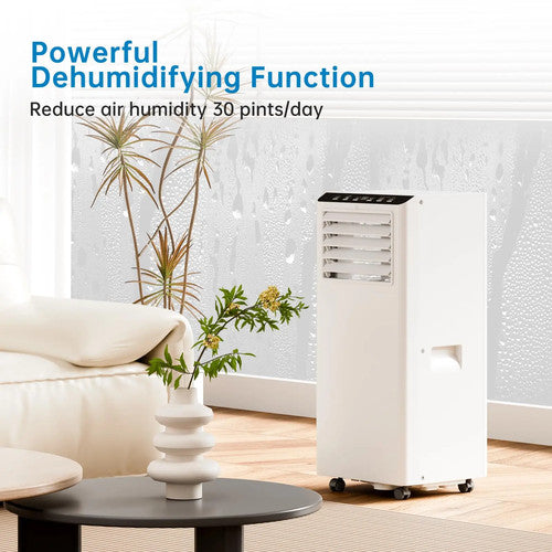 EUHOMY HiMISS 7000 BTU Portable Air Conditioner Dehumidifier LCD Display UK
