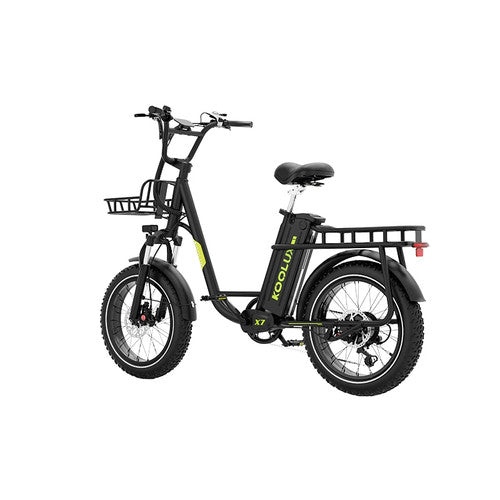 KOOLUX X7 Electric Bike 36V 250W 20" Commuter City Cruiser Long Range e Bike UK
