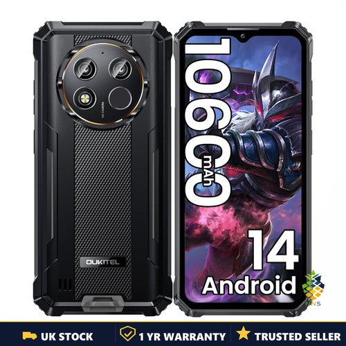 Oukitel WP28E Rugged Smartphone 10600mAh 16GB 64GB 6.52in 13MP IP68 Waterproof