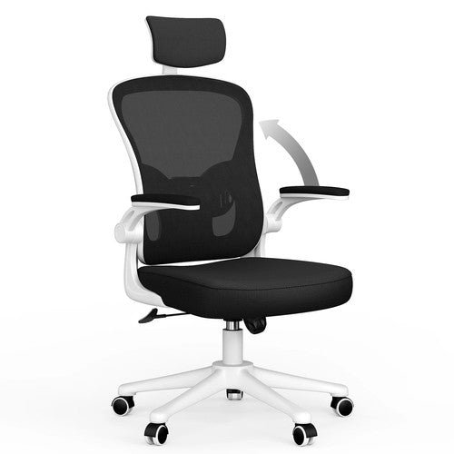 GartistGO Office Desk Chair High Back Ergonomic Computer Chair Black Pink Gray