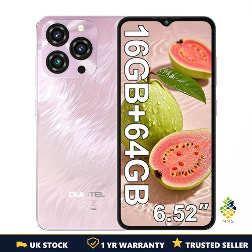 OUKITEL C3 Smartphone 16GB+64GB 6.52" AMOLED 5000mAh 13MP Android 14 4G Dual