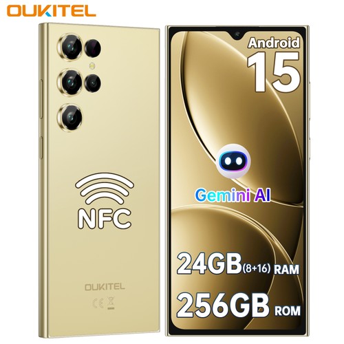 Oukitel C61 Pro Smartphone 6.88in HD 24GB 256GB 5150mAh Android 4G Unlocked UK