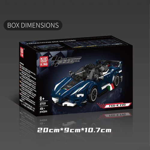 Mould King 27119 FXX-K EVO Supercar Building Blocks 416PCS ABS Fun Gift DIY Kids