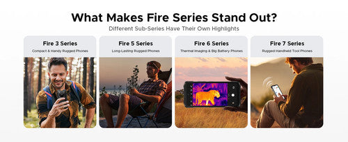 DOOGEE Fire 7 Ultra 5G Rugged 13000mAh Smart Phone 32GB 256GB Android 15 UK