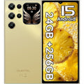 OUKITEL C62 PRO Smartphone 24GB+256GB 6.88" 5150mAh 13MP NFC Android 15 Dual - Gold
