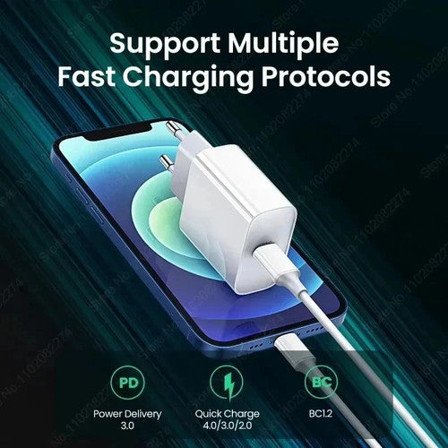 LUFFYBOY 30W Fast Charger Apple iPhone 11 12 13 14 15 16 Pro Max UK